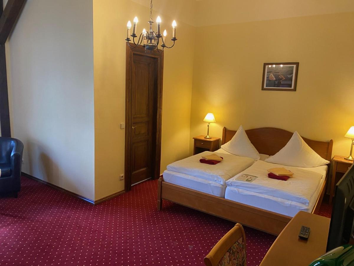 Hotel Garni Am Dippeplatz Quedlinburg Eksteriør billede