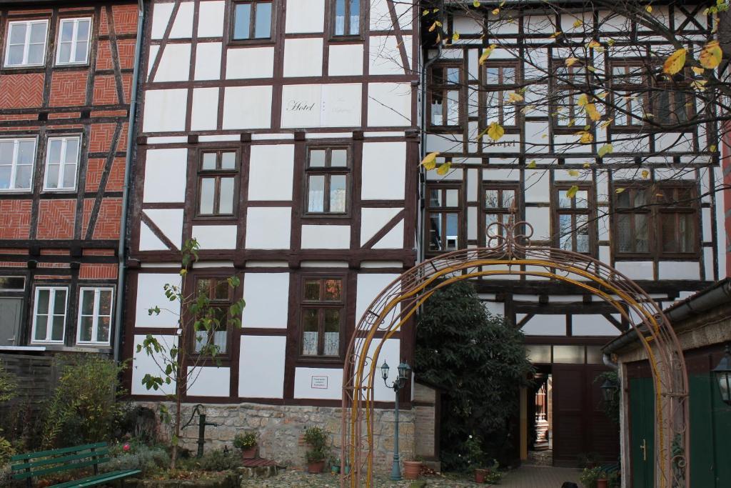 Hotel Garni Am Dippeplatz Quedlinburg Eksteriør billede